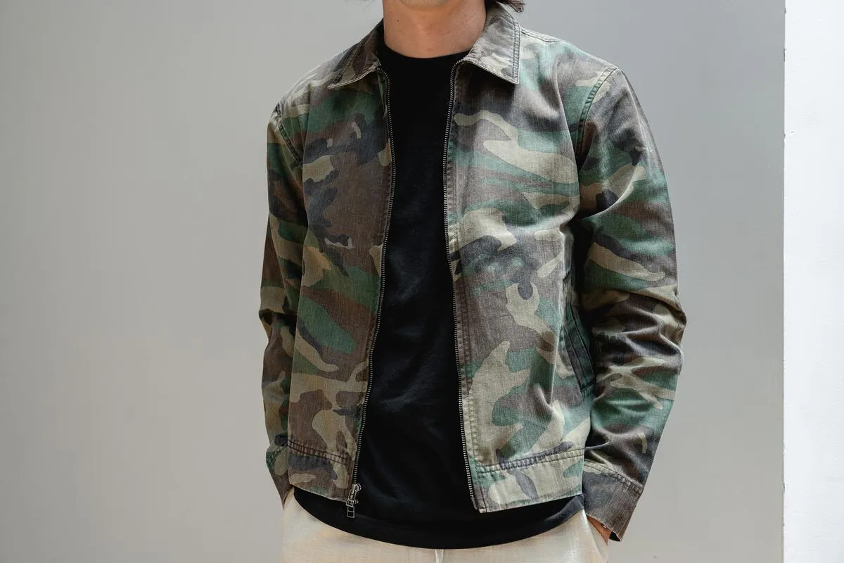 3sixteen Club Jacket - Camo Twill