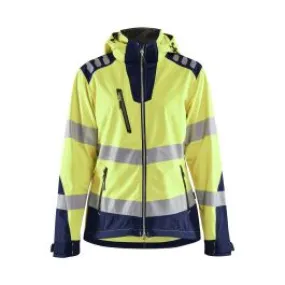 4791-2513 Women's Work Jacket High Vis Softshell - Blåkläder