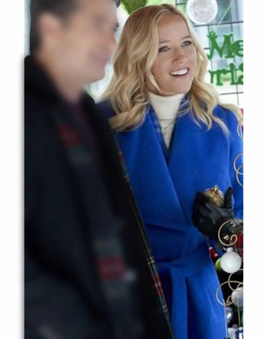 A Nashville Christmas Carol Jessy Schram Coat | Ujackets.com - 45%OFF