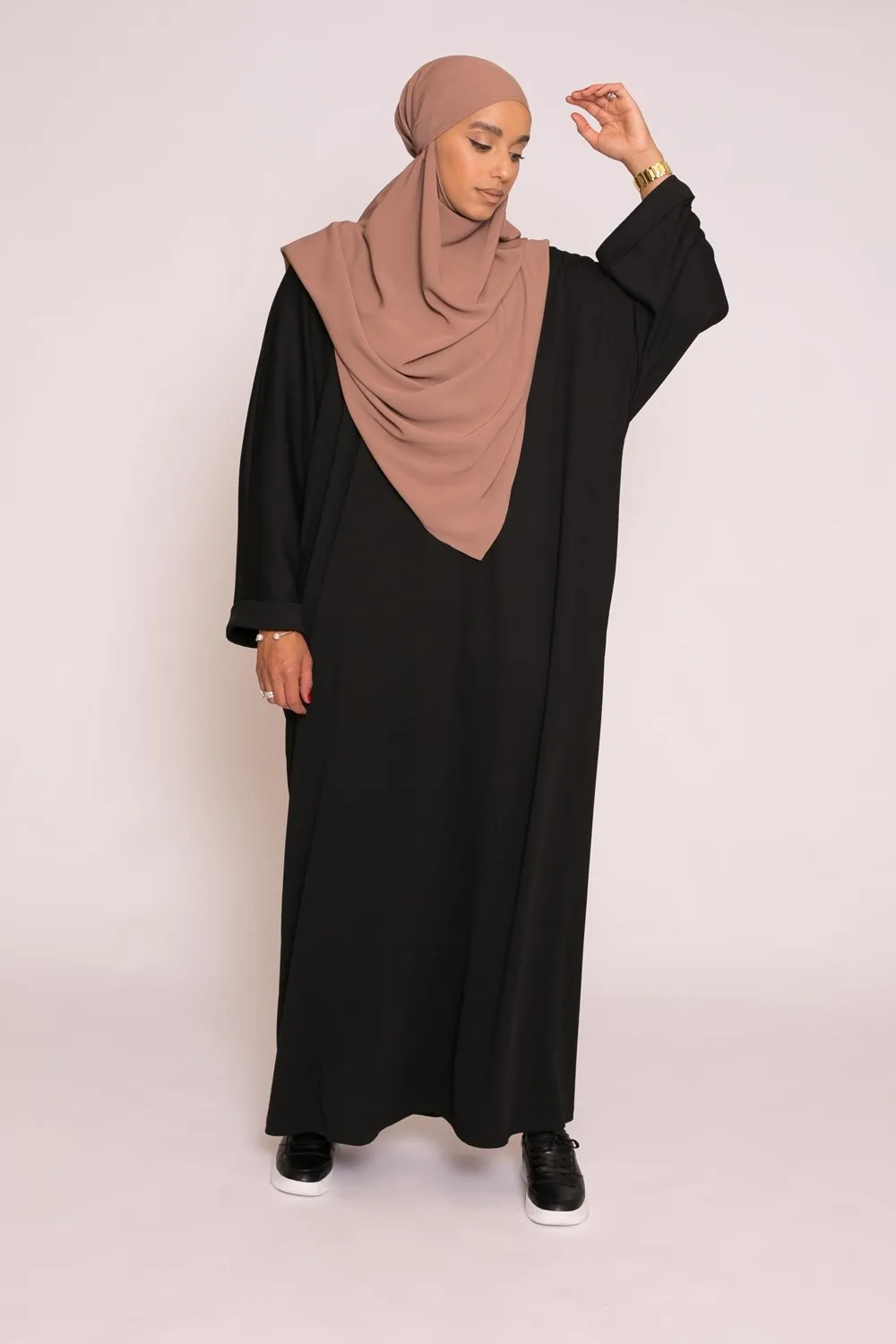 Abaya oversize negra