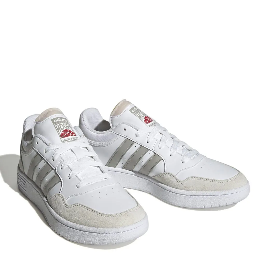 ADIDAS  MENS HOOPS 3.0 LOW SNEAKER