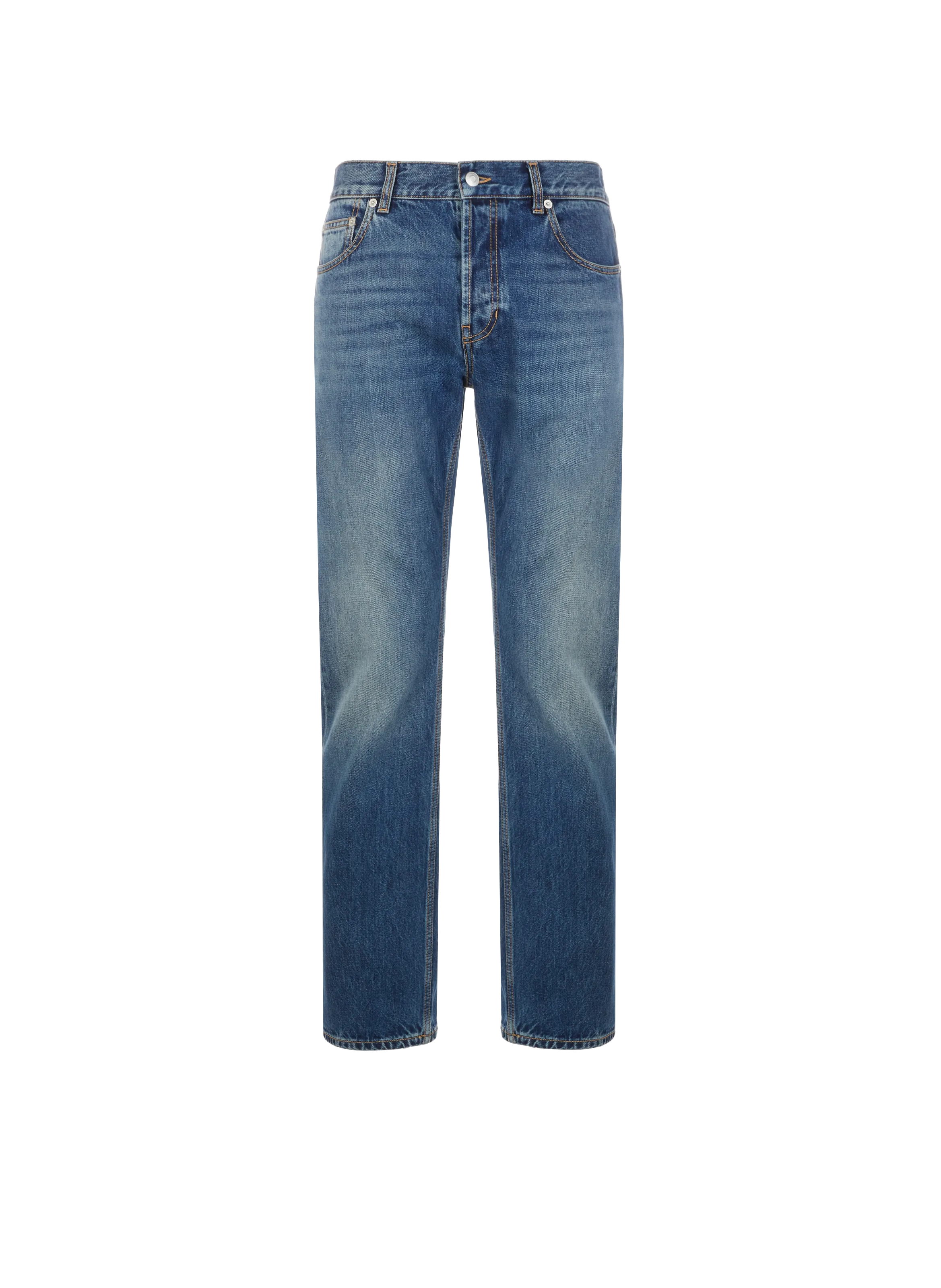 Alexander mcqueen  Cotton slim-fit jeans - Blue