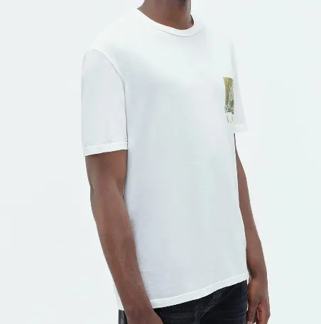 AMIRI  |Street Style Plain Cotton Short Sleeves Logo T-Shirts