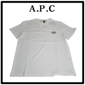 A.P.C.  |Unisex Street Style Logo Designers T-Shirts