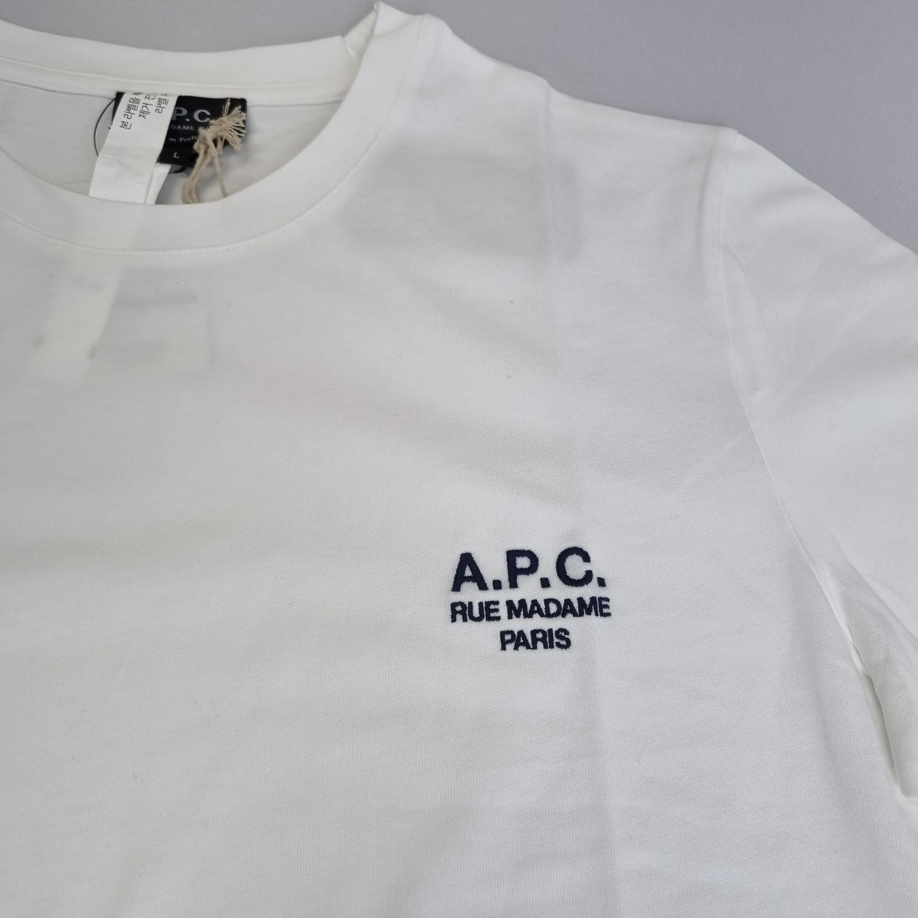 A.P.C.  |Unisex Street Style Logo Designers T-Shirts