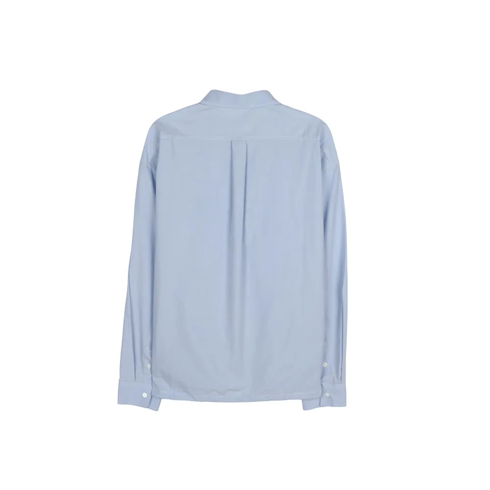 ASCLO  |Unisex Street Style Long Sleeves Plain Cotton Oversized