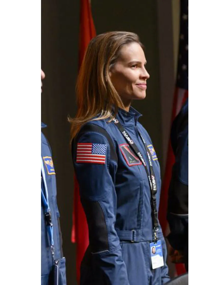 Away Hilary Swank Jacket | TV-Series Emma Green Uniform Jacket