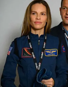 Away Hilary Swank Jacket | TV-Series Emma Green Uniform Jacket