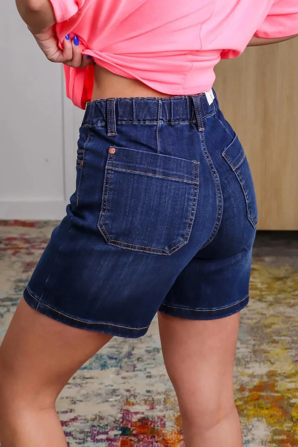 Be Basic Denim Shorts - Judy Blue