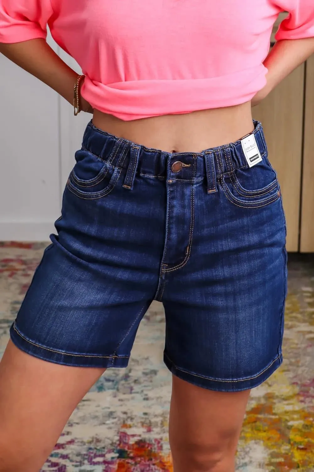 Be Basic Denim Shorts - Judy Blue