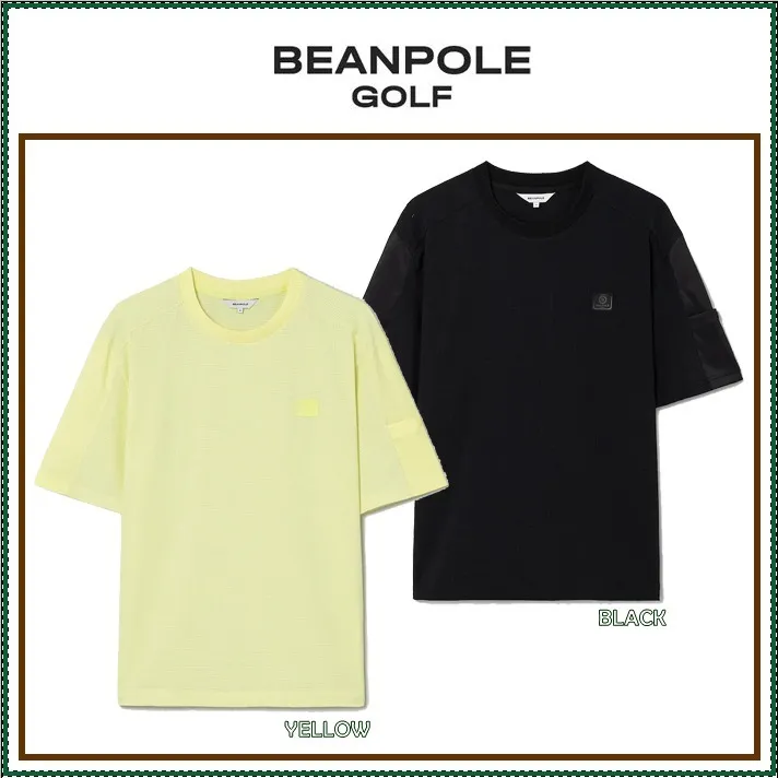 BEAN POLE  |Street Style Short Sleeves Logo T-Shirts