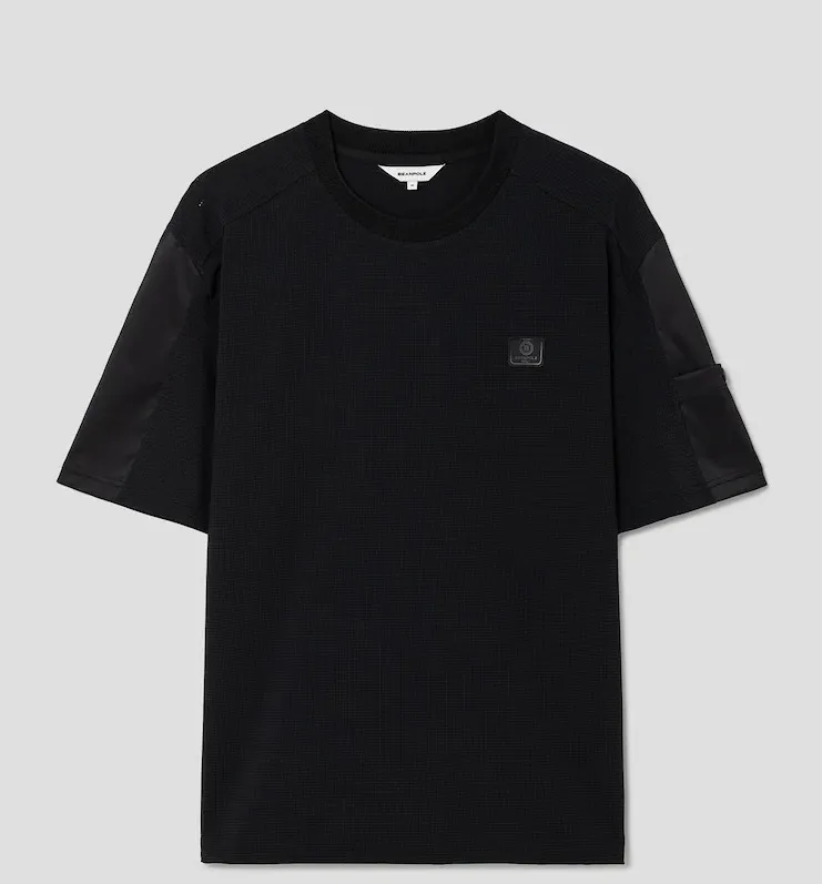 BEAN POLE  |Street Style Short Sleeves Logo T-Shirts