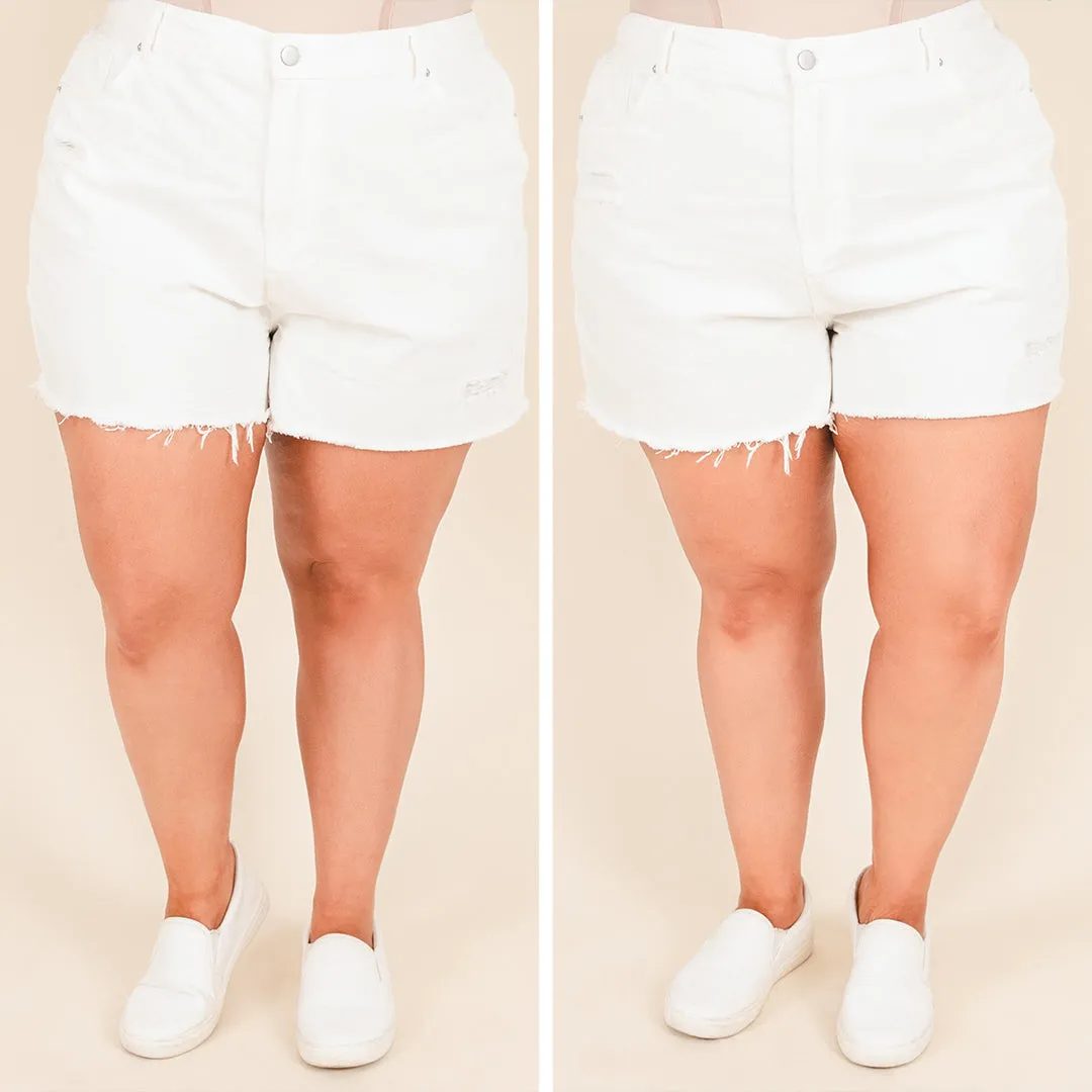 Big Moves Shorts, White