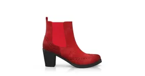 Block Heel Ankle Boots 10132