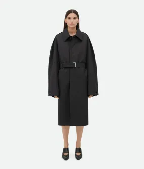 Bonded Wool Cotton Coat