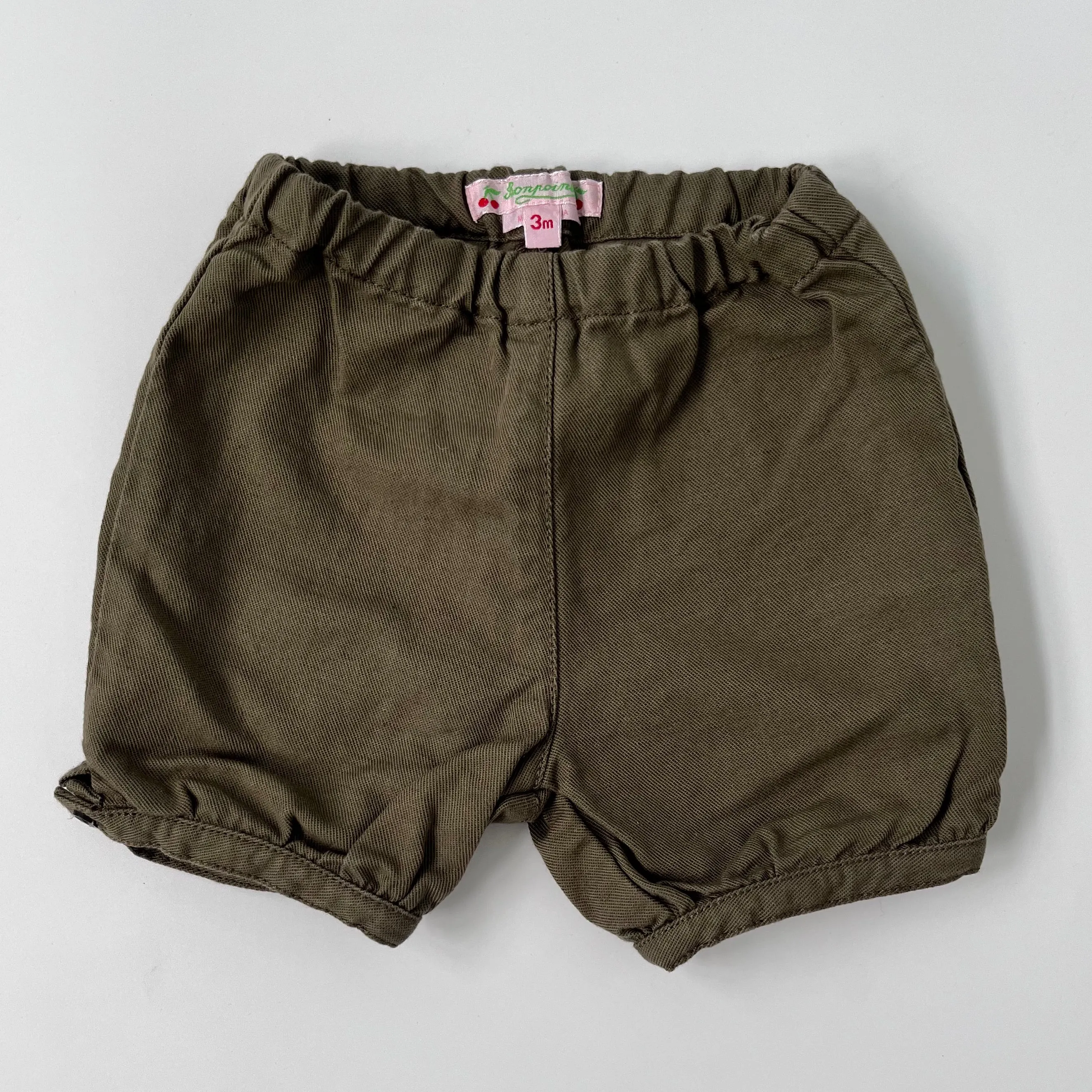 Bonpoint Khaki Bloomers: 3 Months