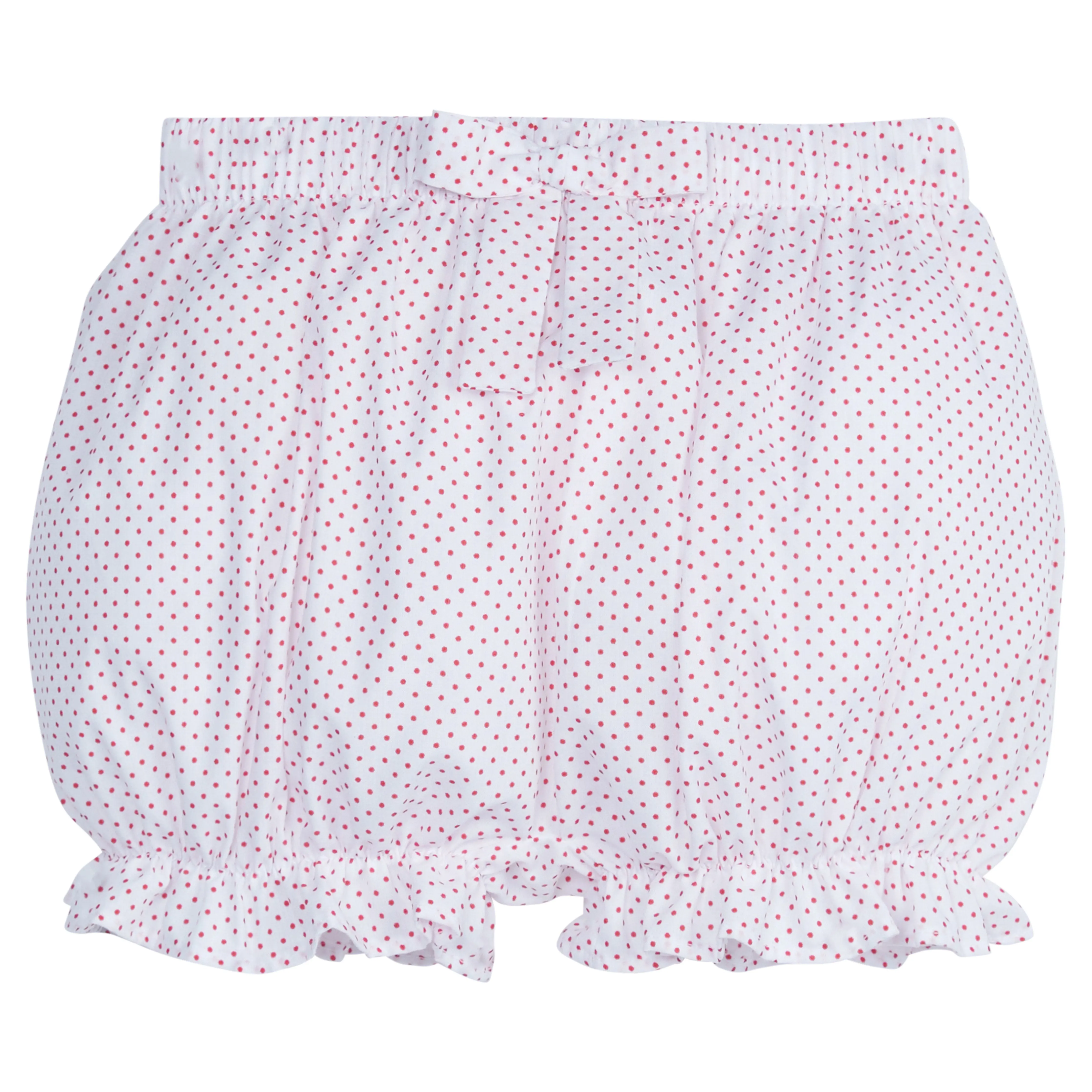 Bow Bloomer - Red Polka Dot