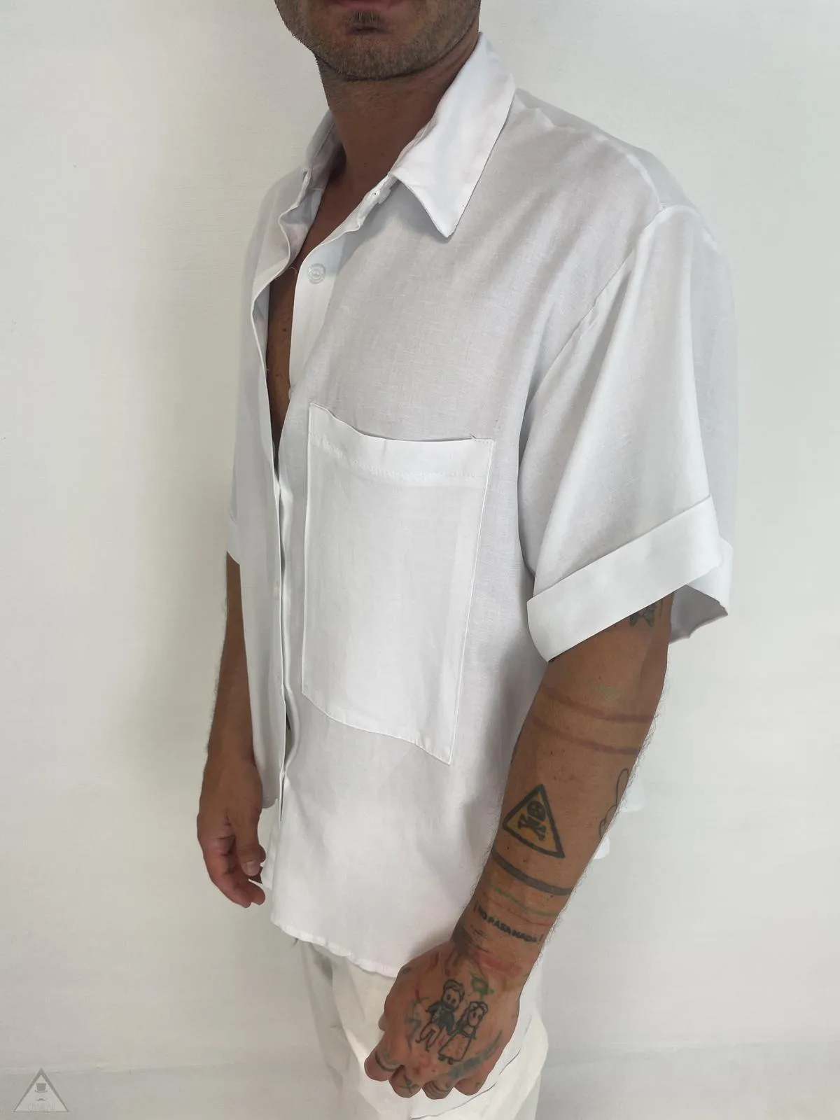 Camicia Oversize  bianca