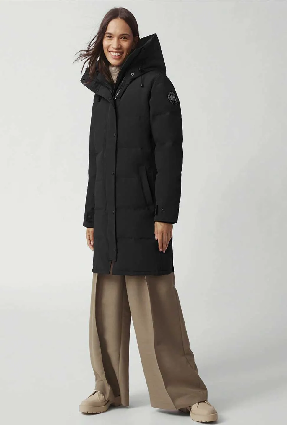 Canada Goose Women's Shelburne Parka Black Label - A One Clothing