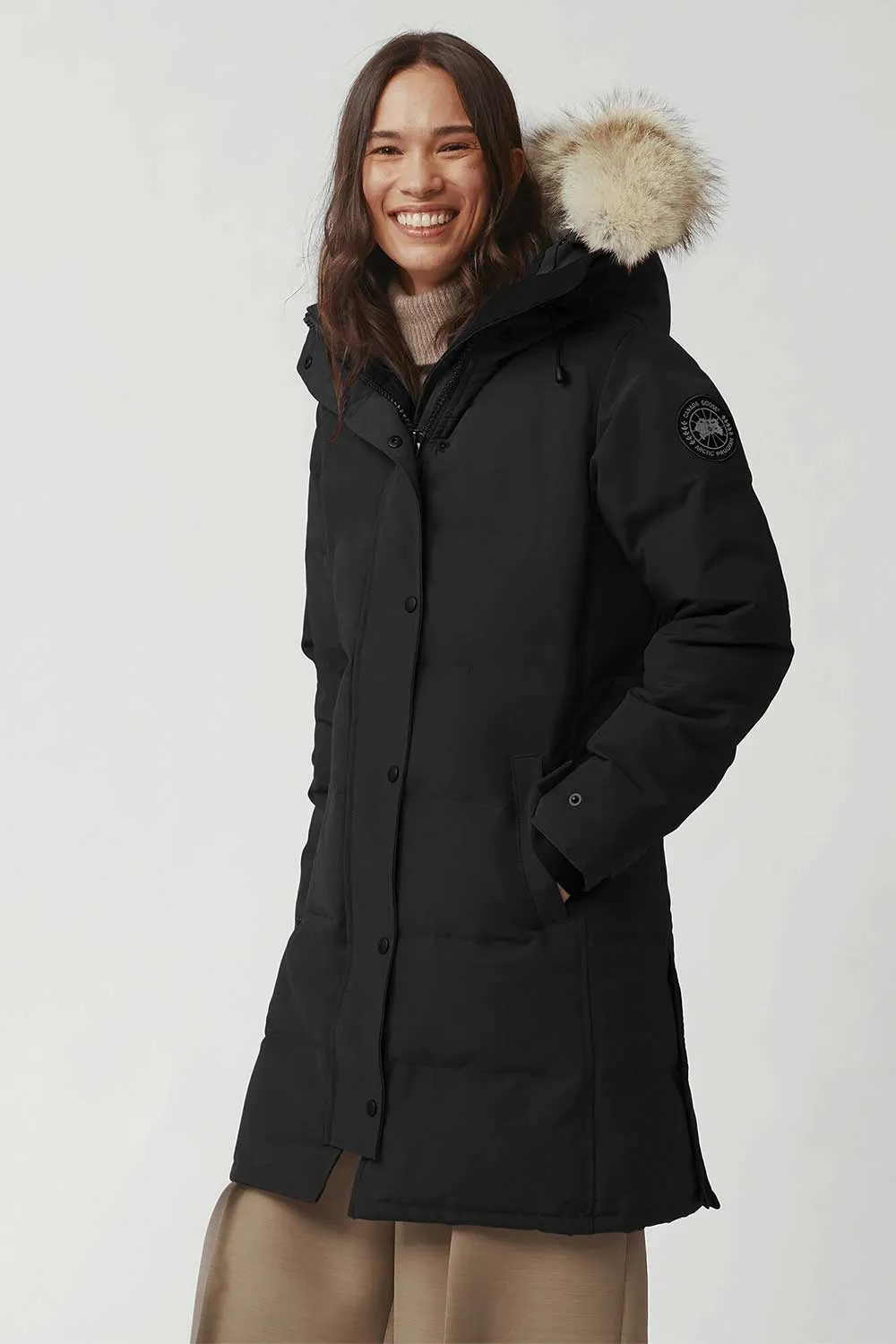 Canada Goose Women's Shelburne Parka Black Label - A One Clothing