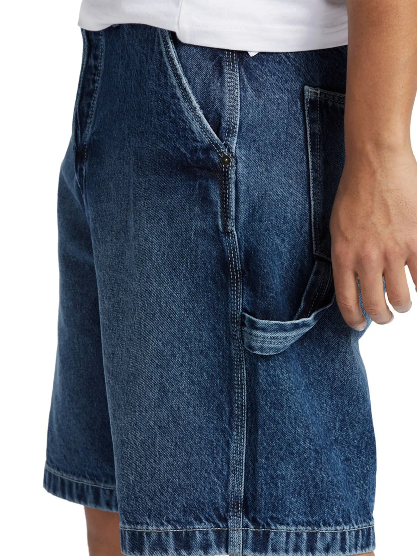 Carpenter Baggy Dark Indigo Shorts