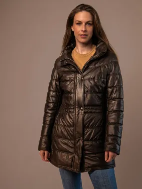 Chamonix Ladies Quilted Leather Coat, 3.579,00 €