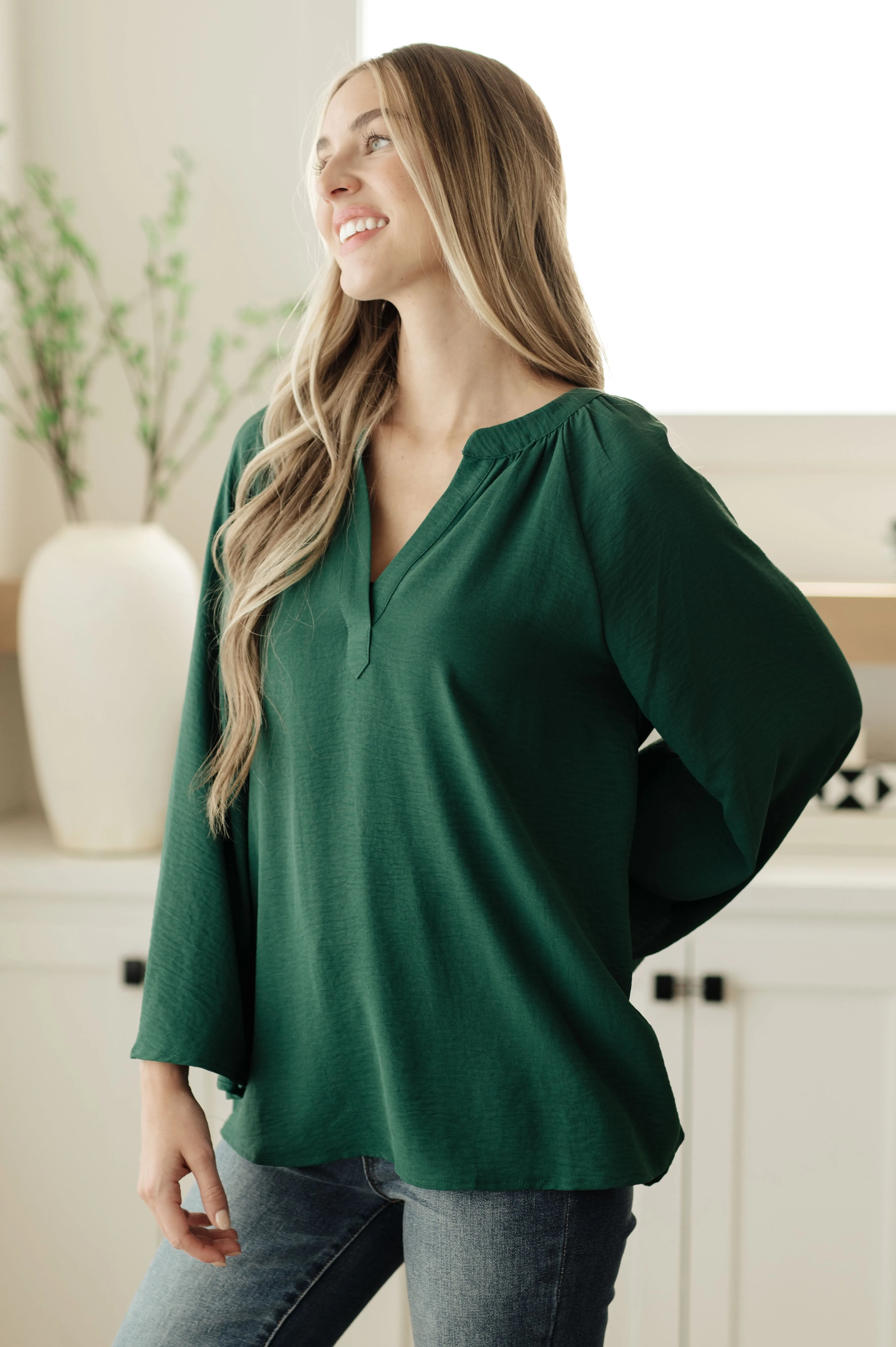 Claudia V-Neck Blouse