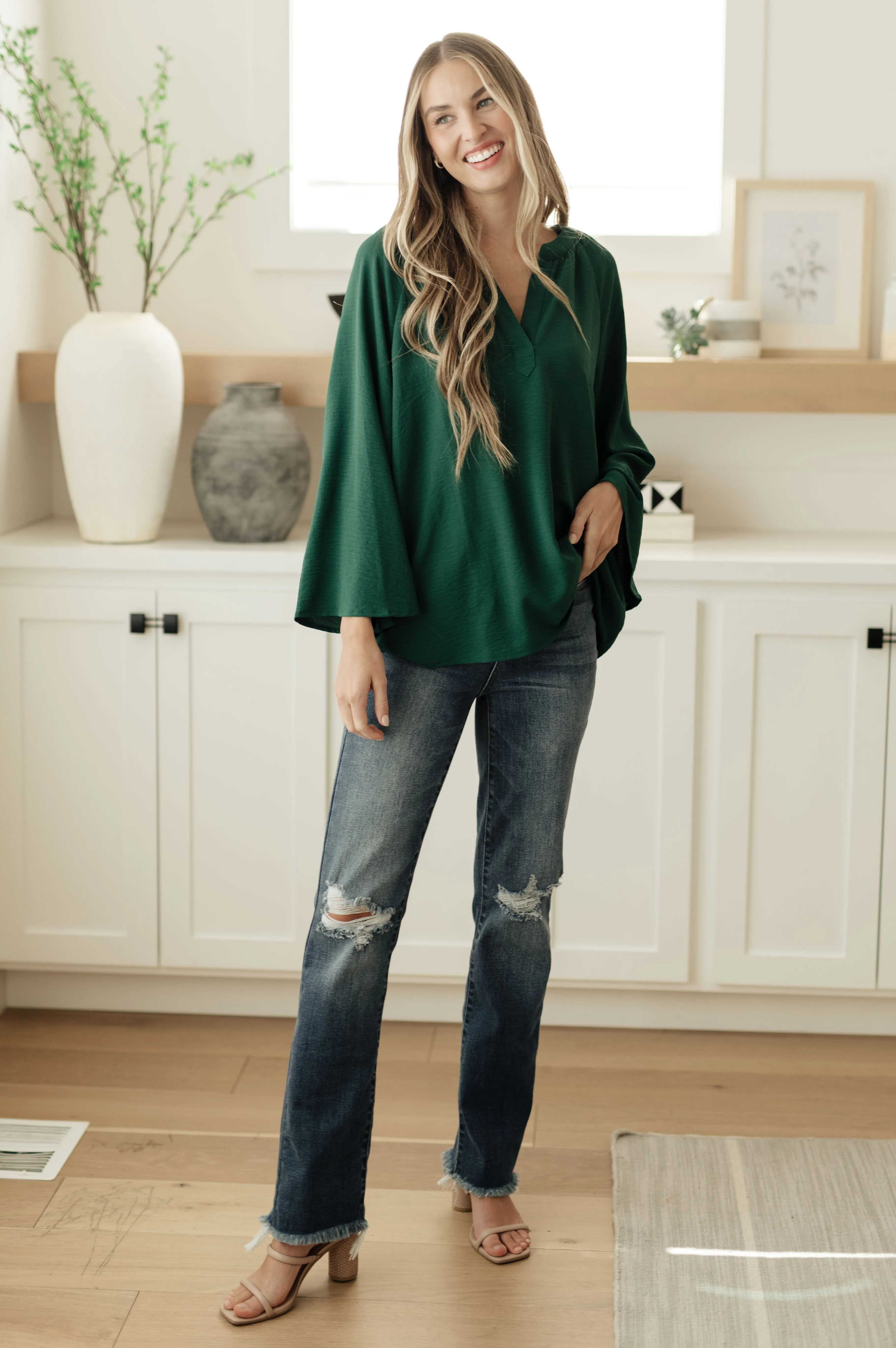 Claudia V-Neck Blouse