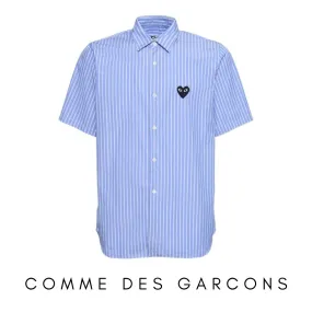 COMME des GARCONS  |Stripes Short Sleeves Designers Shirts