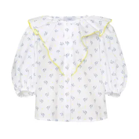 Cotton Blouse Pearl White