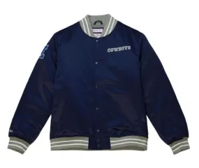 Dallas Cowboys NFL Mitchell & Ness Heavyweight Men’s Satin Jacket