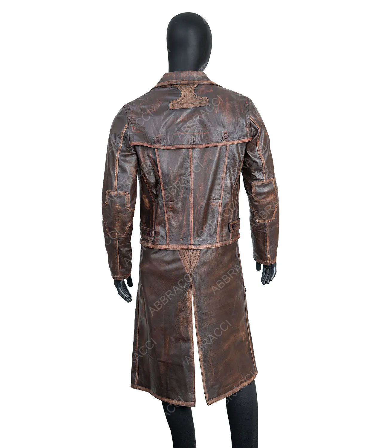 Defiance Joshua Nolan Coat | Distressed Brown Coat