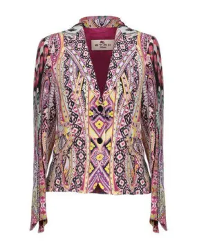 Etro Women Blazer Purple 12 UK