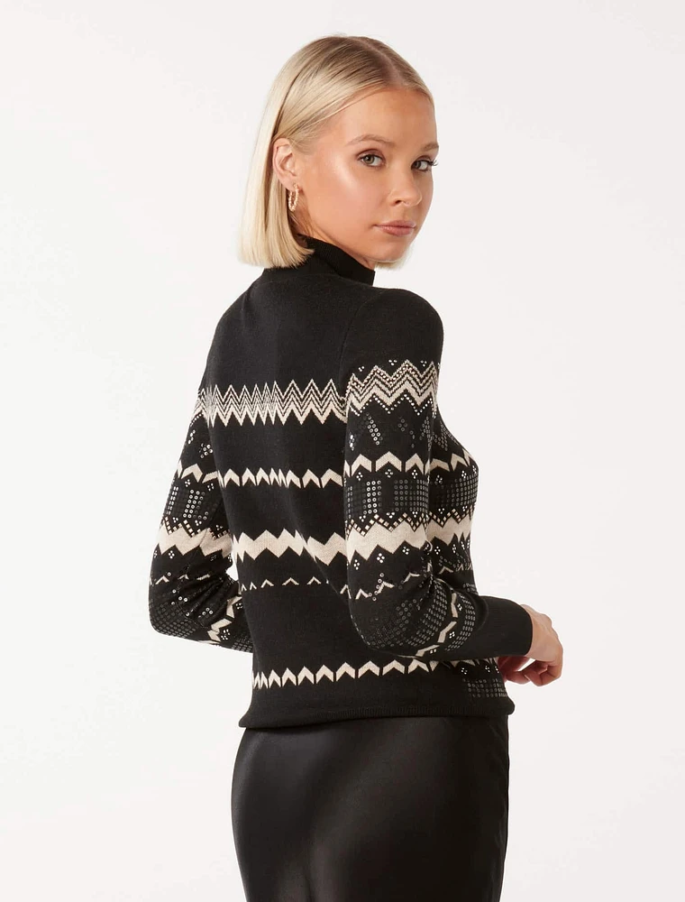 EverNew Steph Embellished Sweater