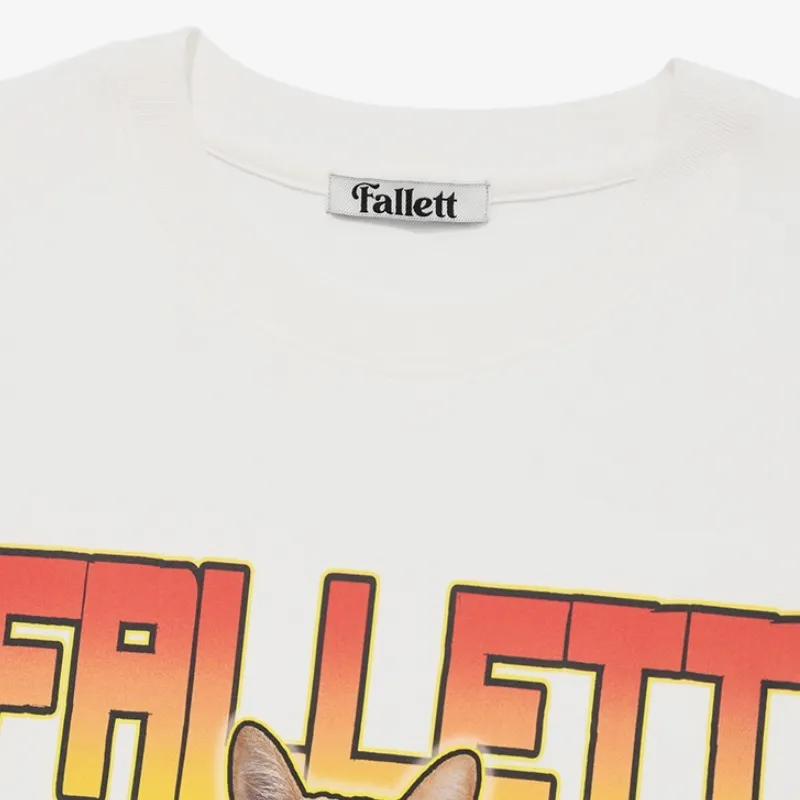 Fallett  |Unisex Street Style Cotton Short Sleeves Logo T-Shirts