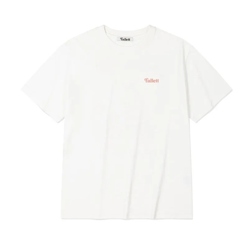 Fallett  |Unisex Street Style Plain Cotton Short Sleeves Logo T-Shirts