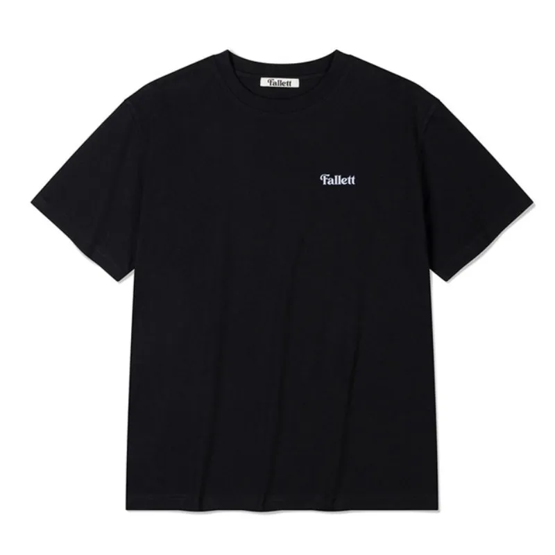 Fallett  |Unisex Street Style Plain Cotton Short Sleeves Logo T-Shirts