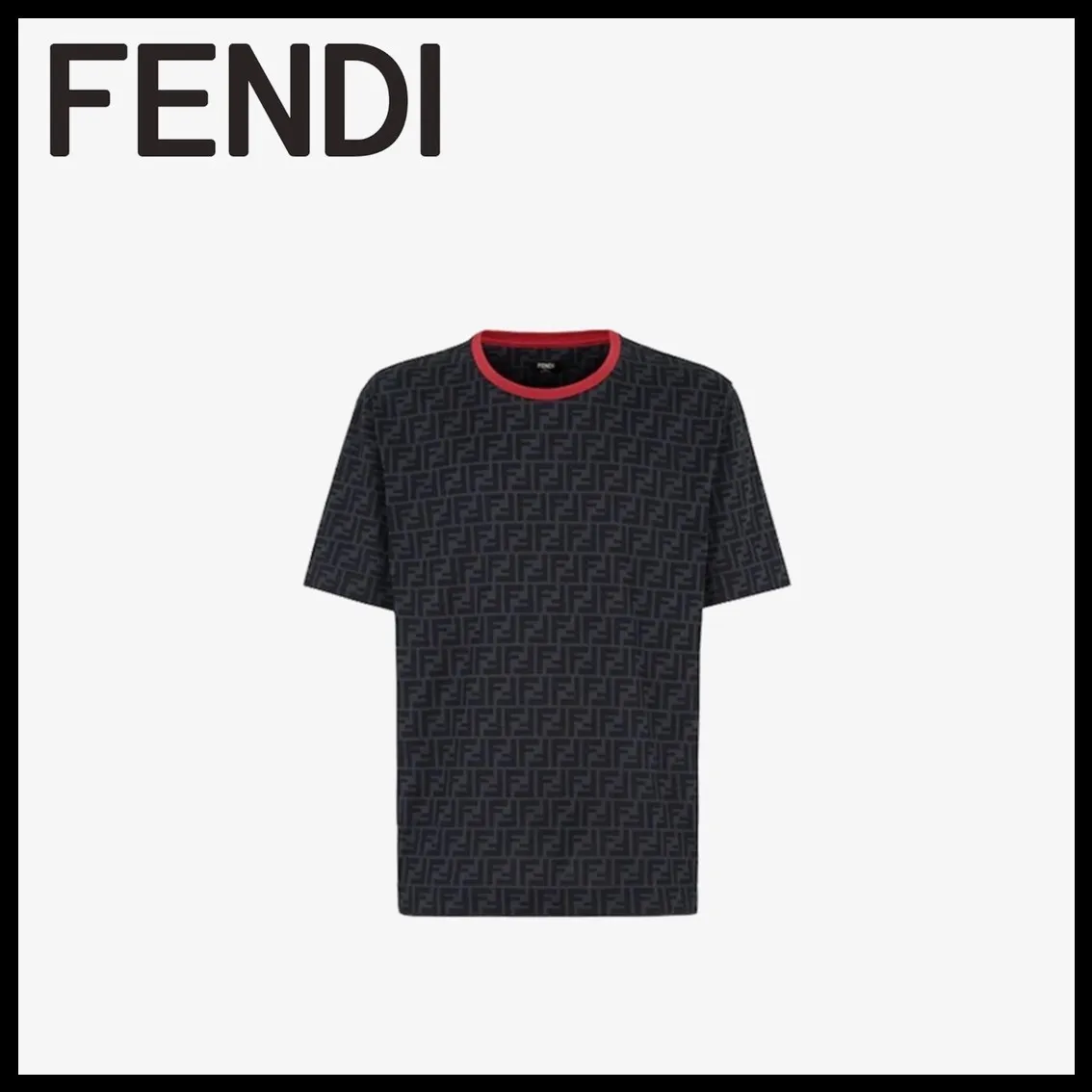 FENDI  |Logo Luxury Outlet T-Shirts