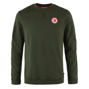 Fjallraven 1960 Logo Badge Sweater Deep Forest