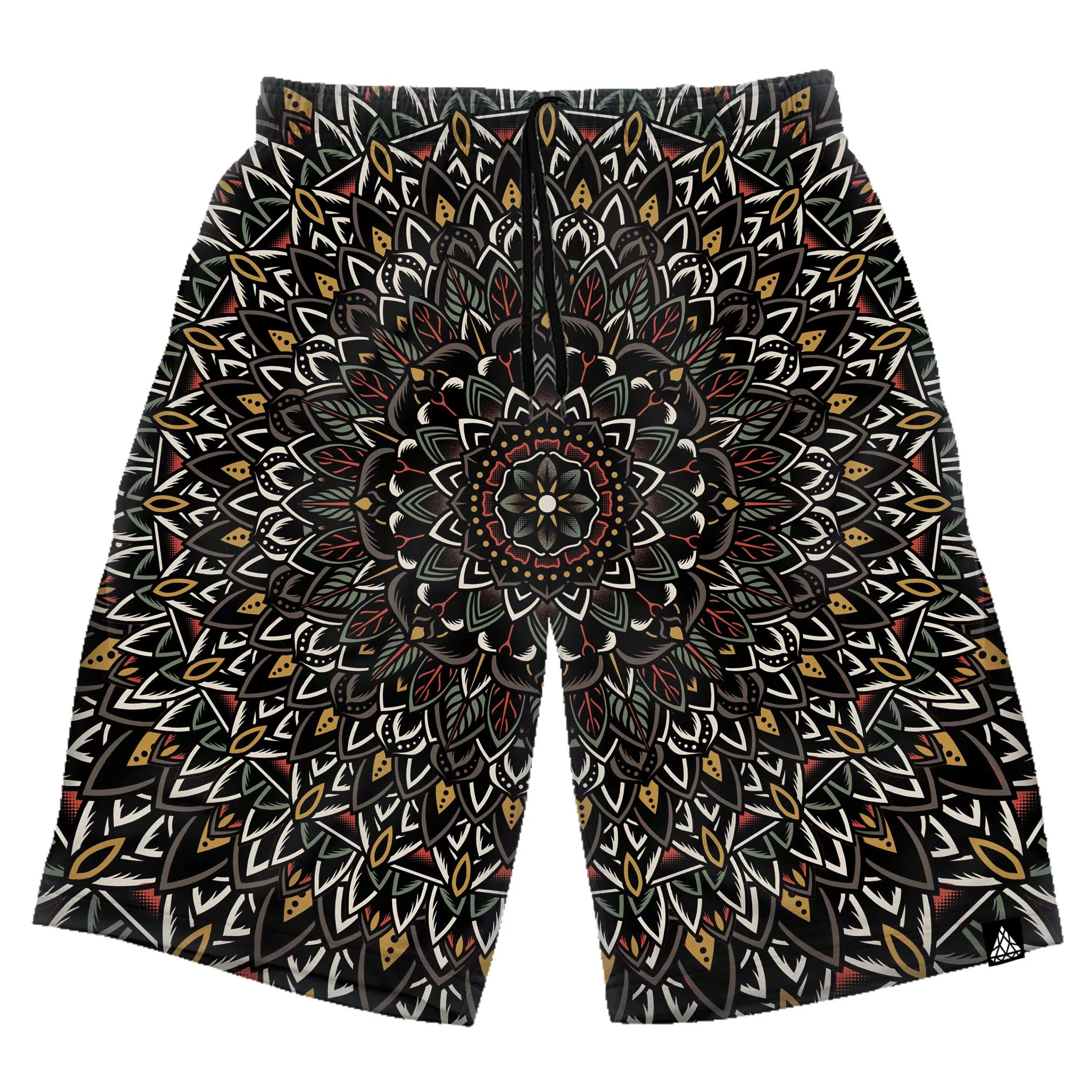 FLOWER MANDALA SHORTS