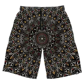 FLOWER MANDALA SHORTS