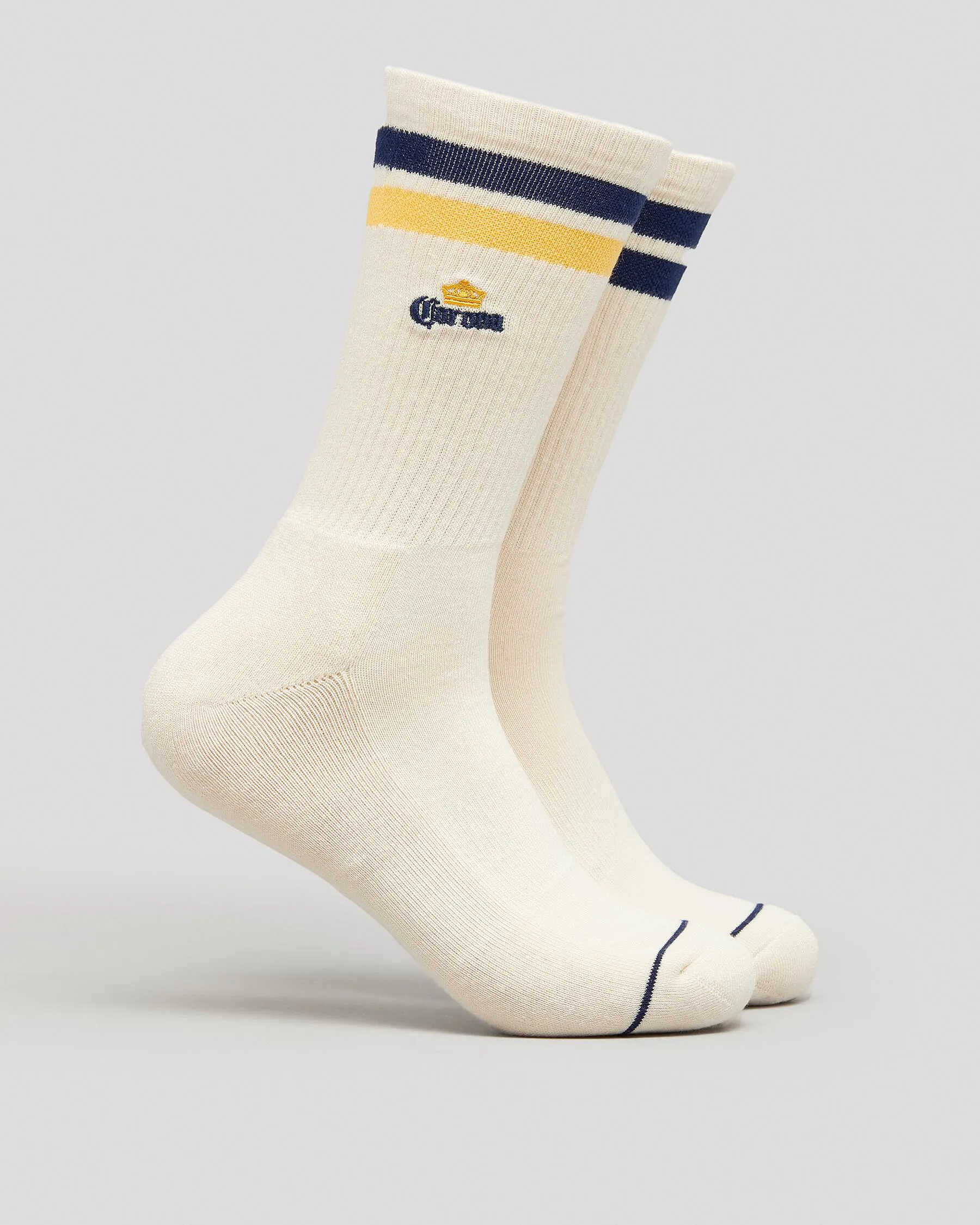 FOOT-IES Corona Retro Sneaker Socks 2 Pack