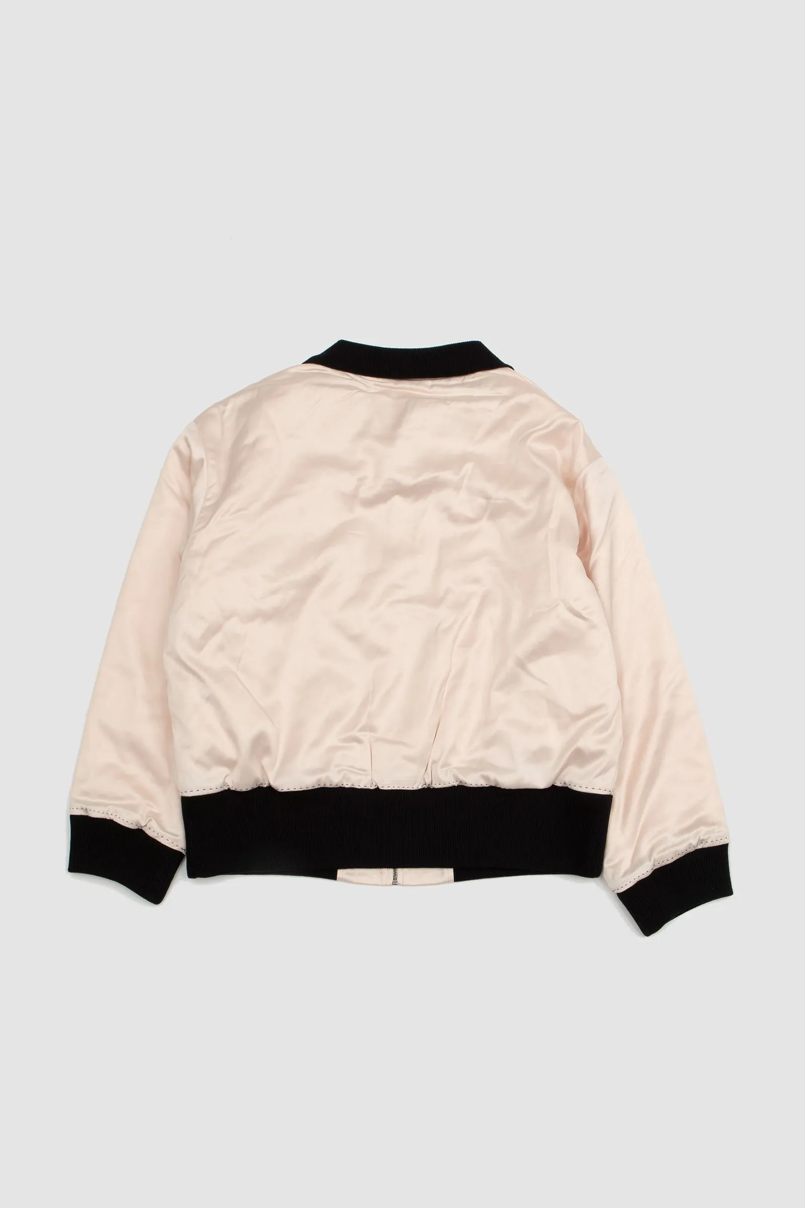 FOUND Daman Satin Jacket Cream