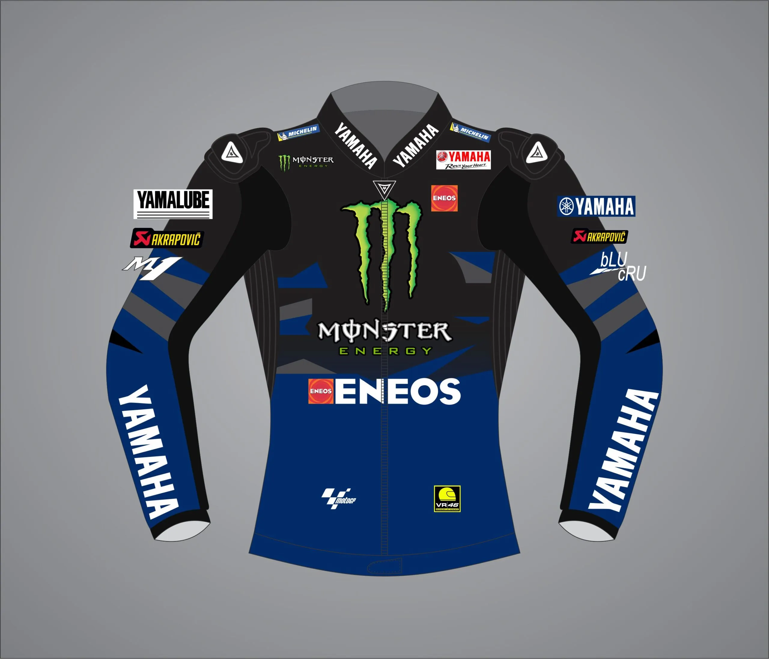 Franco Morbidelli Yamaha MotoGP Motorbike Jacket 2023