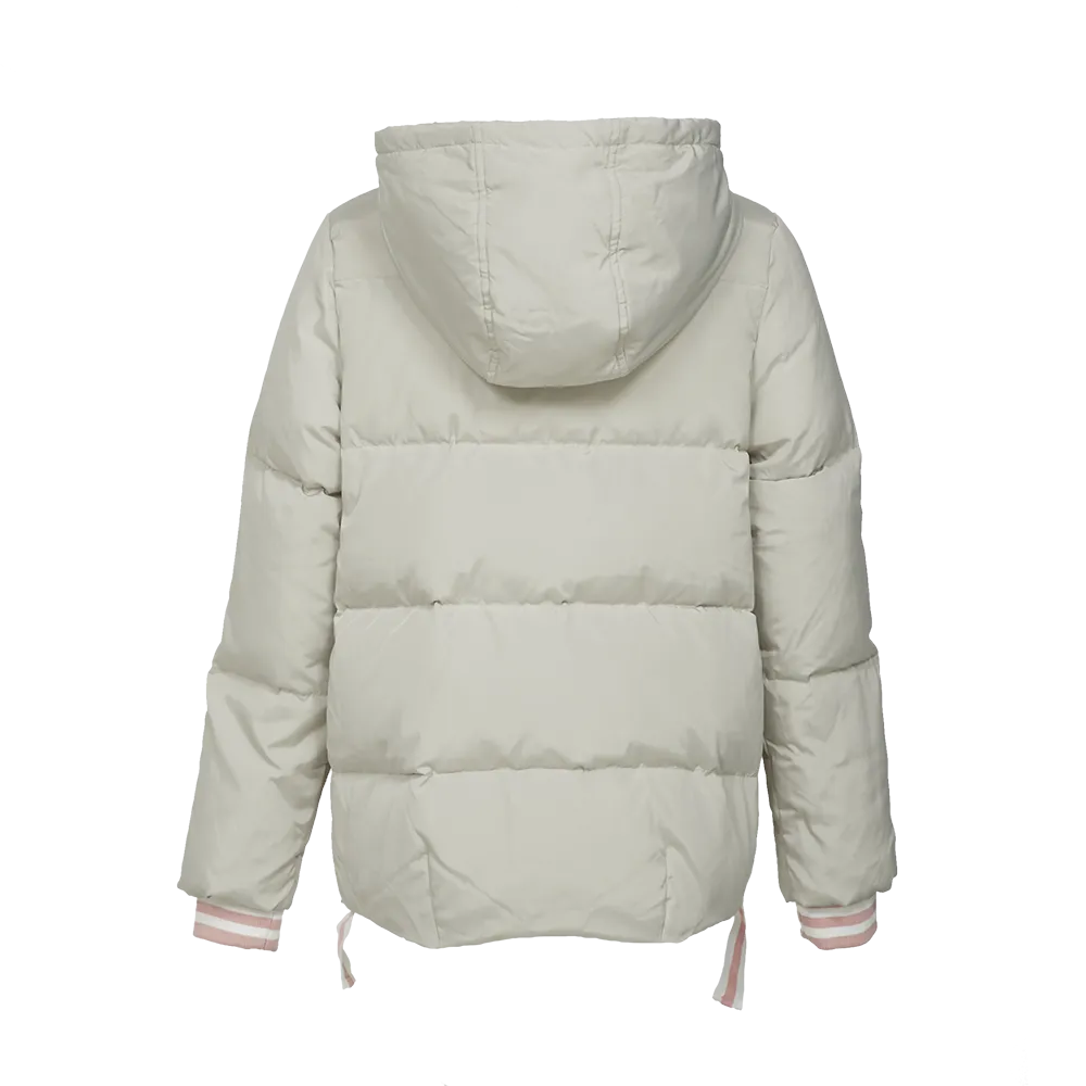 Girl’s Sporty Band Trim Down Jacket