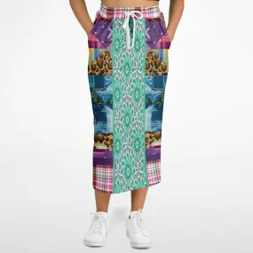 Gypsy Queen Purple Eco-Poly Long Pocket Skirt