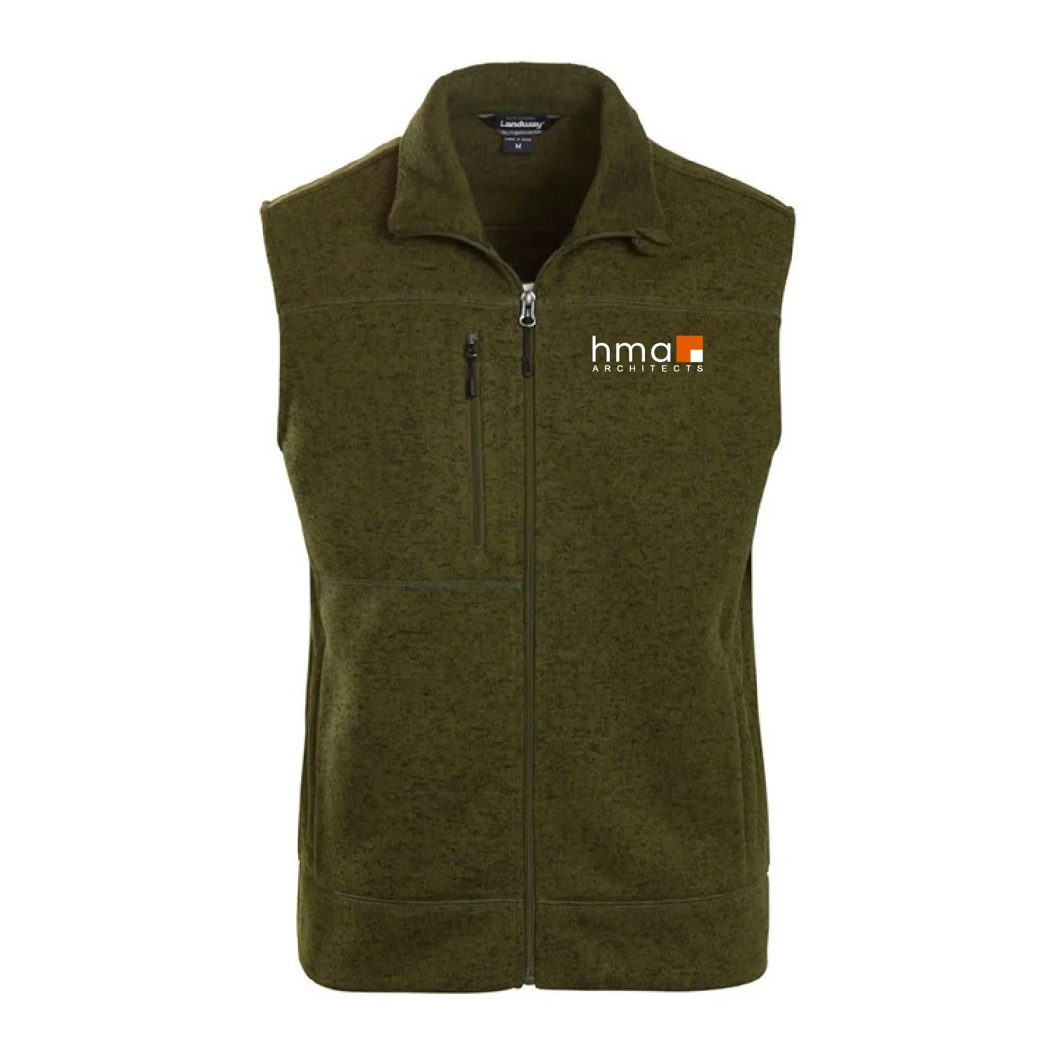 HMA Landway Ashton Sweater-Knit Fleece Vest