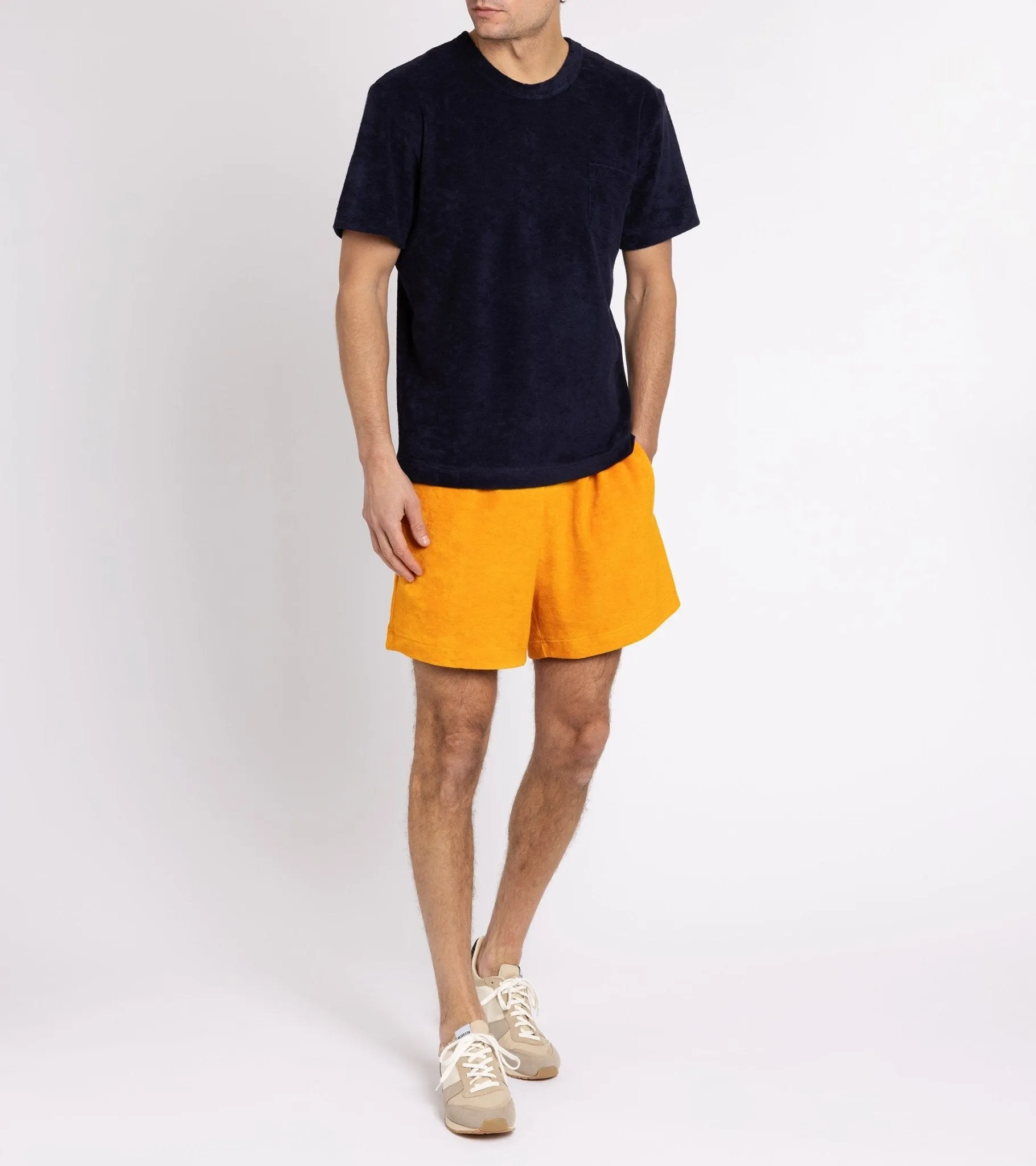 Howlin' Terry Towel Shorts: Yellow Gold