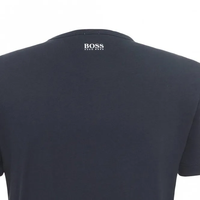 Hugo Boss  |Cotton Short Sleeves Logo T-Shirts