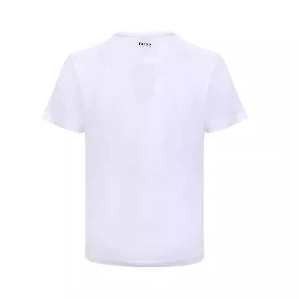 Hugo Boss  |Cotton Short Sleeves Logo T-Shirts